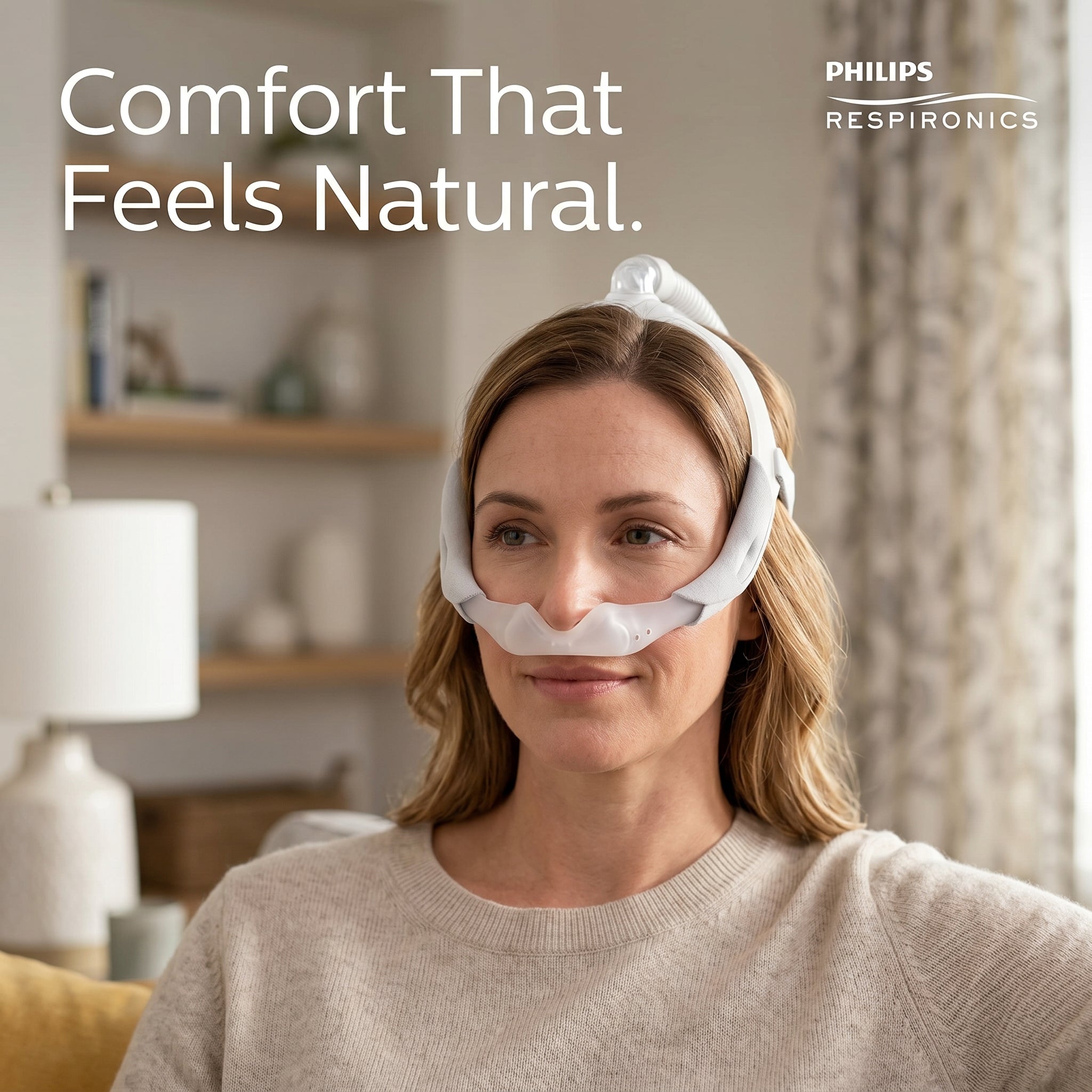 Philips Respironics DreamWear Nasal CPAP Mask With Headgear