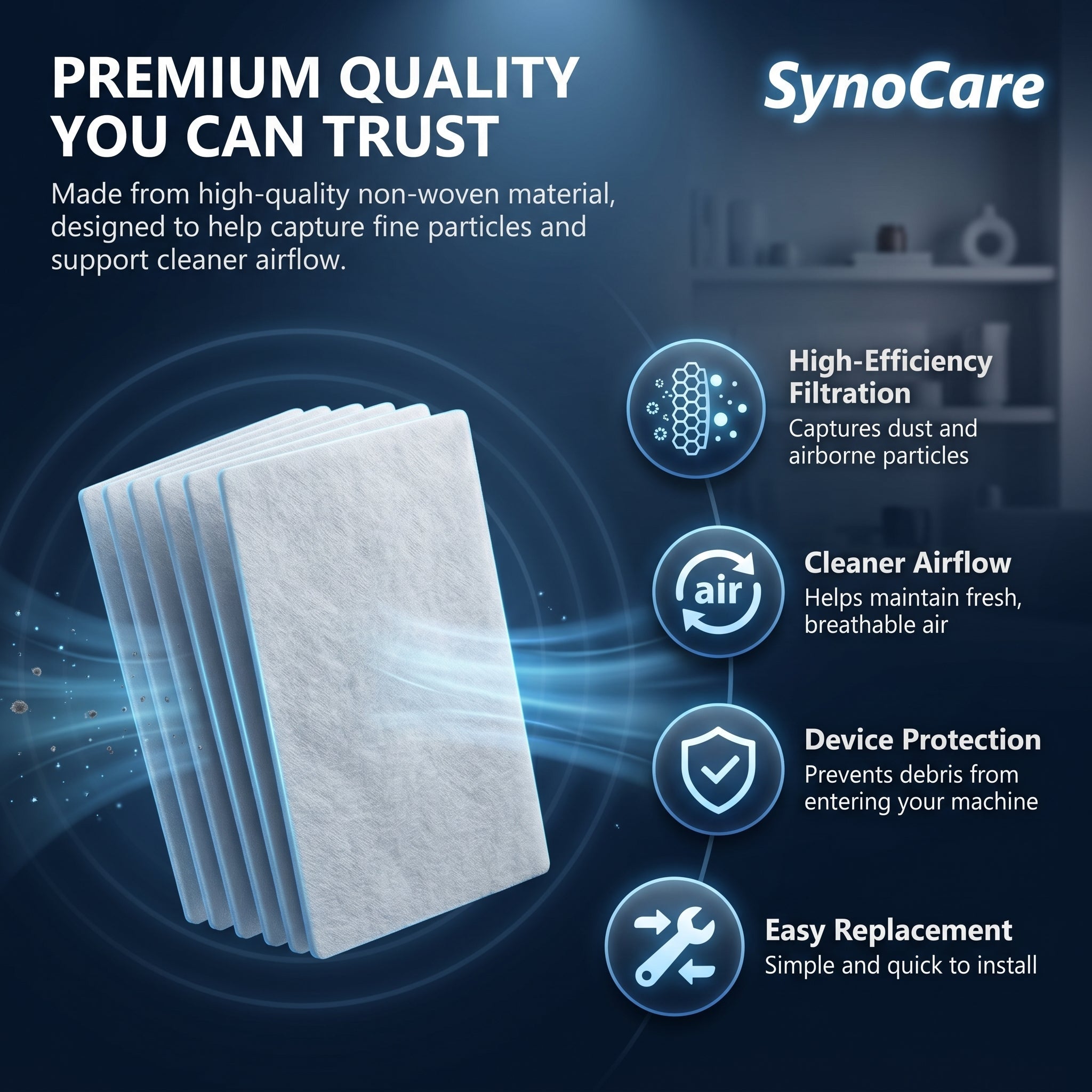 SynoCare Compatible for S11 (Pack 20 Filters)