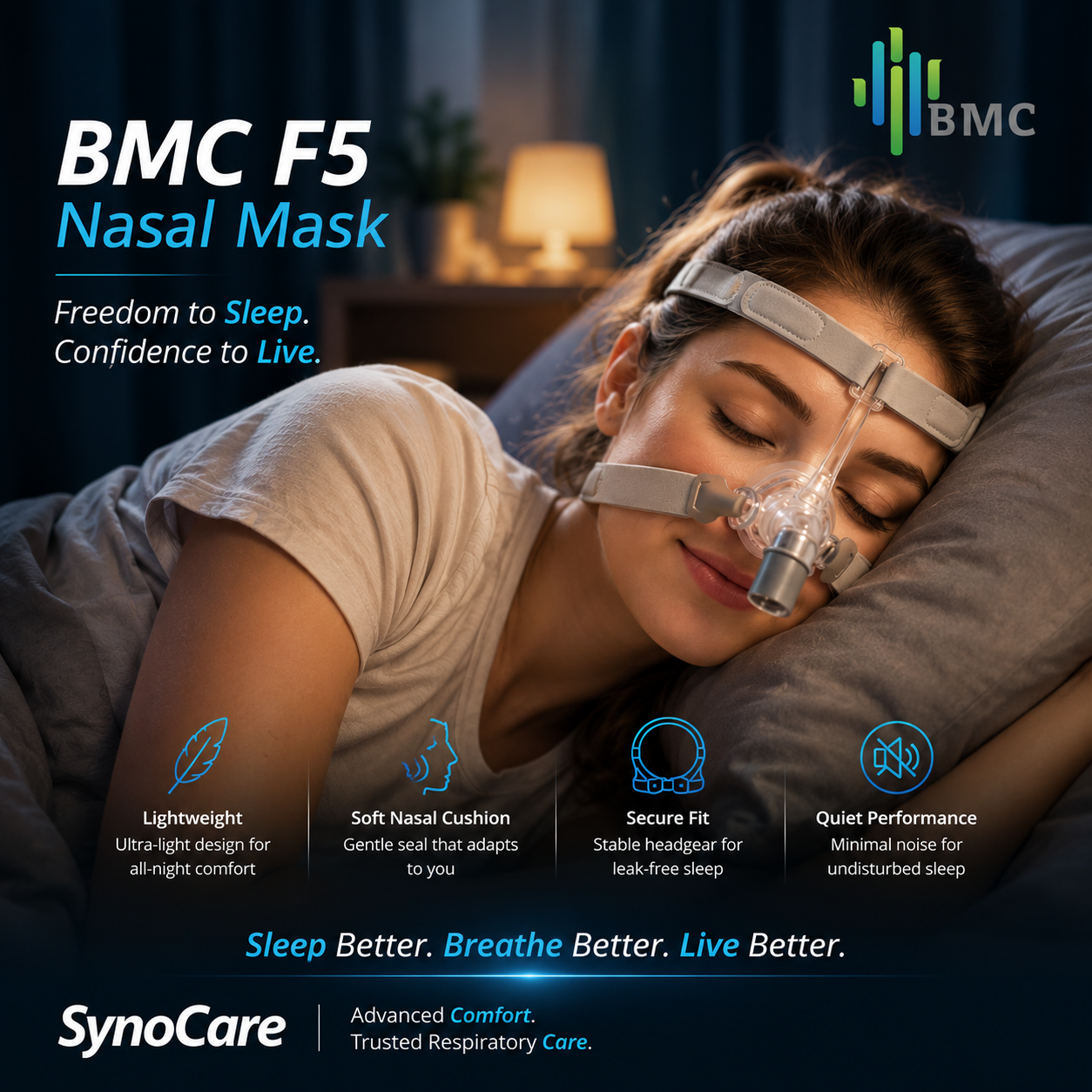 BMC Original N5 Nasal Cpap Mask