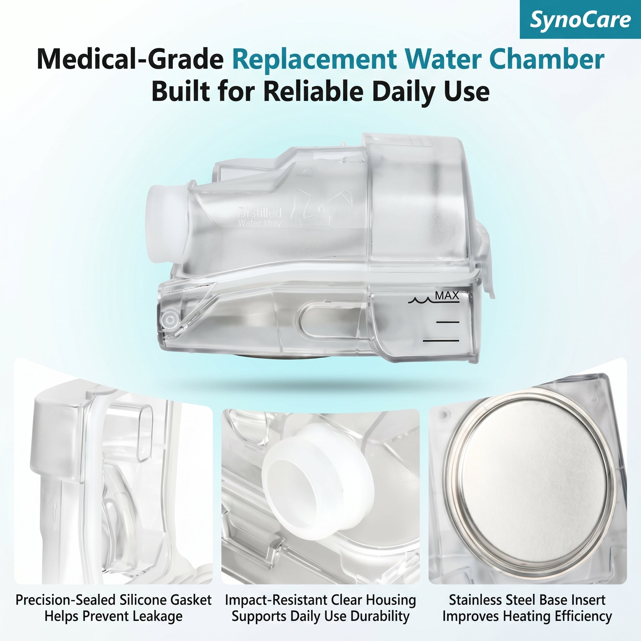 SynoCare Compatible Resmed AirSense 11 CPAP Water Chamber