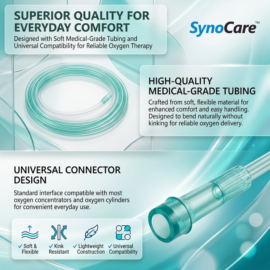 SynoCare Oxygen Nasal Cannula (Pack of 2)