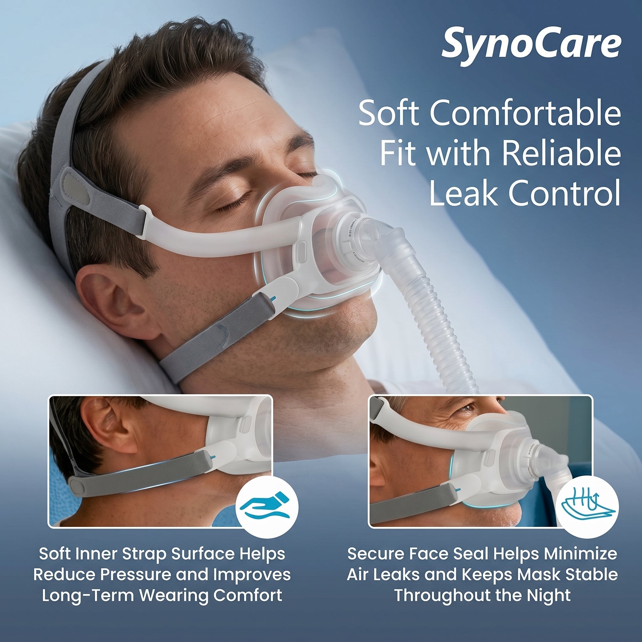 Resmed AirFit F40 Full Face Replacement Headgear