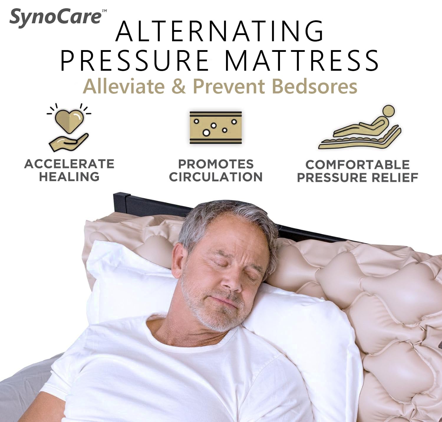 Anti Decubitus Bubble Air Mattress For Patients With Pump